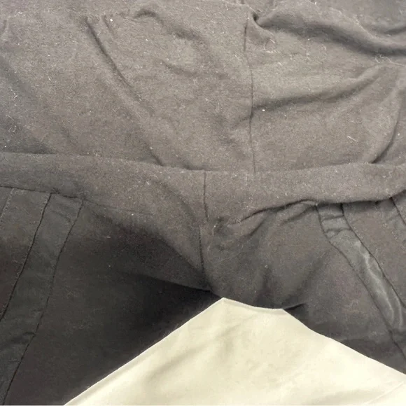 Torrid Size 2 Black Moto Cropped Leggings Mesh Panel Stretch - Picture 6 of 7